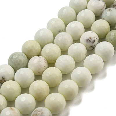 Натуральные дендритные нити из бисера яшмы G-E571-A05-03-1