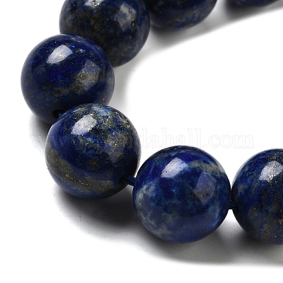 Природный лазурит шарик нити G-G953-01-12mm-1