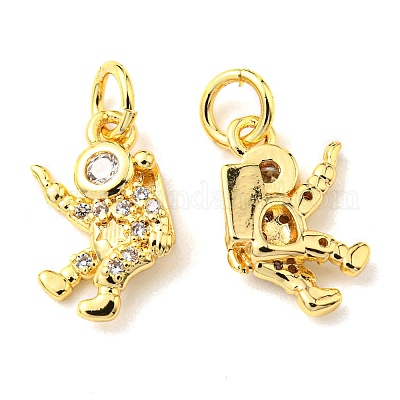 Стойки обшивки латунь микро проложить кубическую прелесть диоксида циркония KK-D036-17G-1