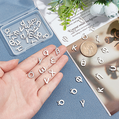 48 шт. 24 стиля подвески из нержавеющей стали 304 STAS-UN0023-47-1