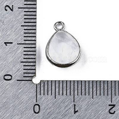 Ограненные подвески из натуральных кристаллов кварца G-U019-05P-03-1