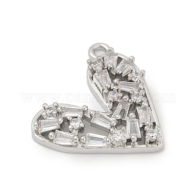 Латунные микро проложить кубического циркония подвески KK-G526-18P-1