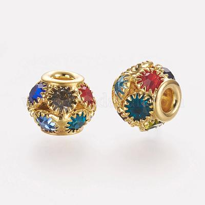 Латунные бусины&nbsp;RB-K050-10mm-A02-1