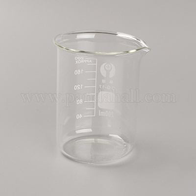 Мерный стаканчик из стеклянного стакана TOOL-WH0128-37E-1