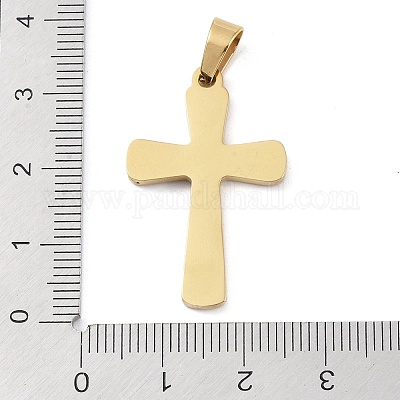 Ионное покрытие (ip) 304 нержавеющая сталь эмаль стразы подвески STAS-Q325-05C-G-1