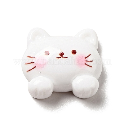 Красивые непрозрачные кабошоны из смолы X-RESI-B012-06B-1