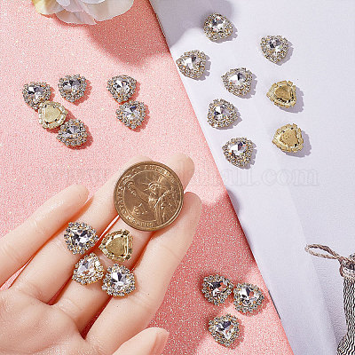 30шт шить на горный хрусталь RGLA-GF0001-13B-1