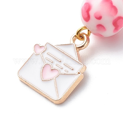 Наборы украшений из сплава эмали на день святого валентина HJEW-JM00756-1