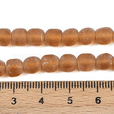 Матовое ручной работы Lampwork бисер LAMP-C022-01C-1