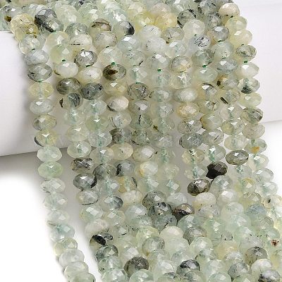 Природные пренит нитей бисера&nbsp;G-C280-A03-01-1