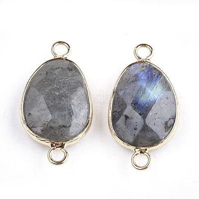 Соединители из натурального лабрадорита X-G-S344-02A-1