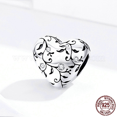 925 серебряный бисер STER-FF0012-02AS-1