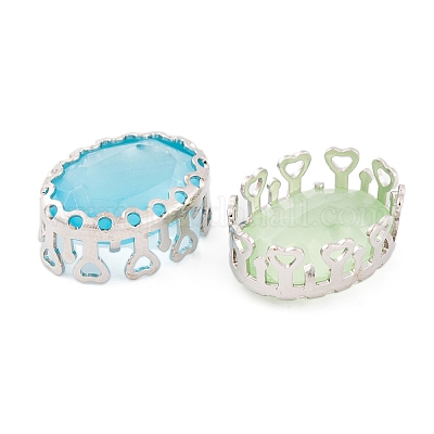 Овал пришиваем стразами GLAA-K069-05A-S-1