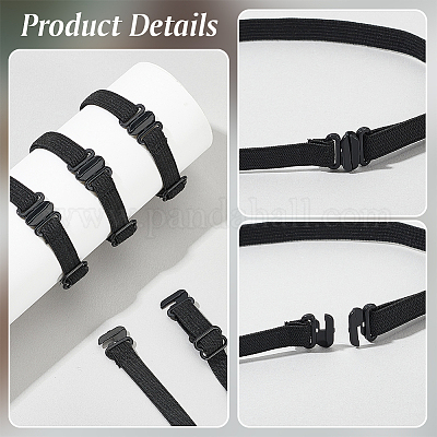16 шт. регулируемые полиэстеровые эластичные ленты-удлинители для галстука-бабочки FIND-BC0005-75B-02-1