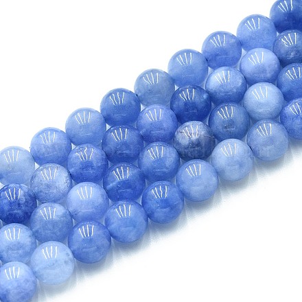 Природного кварца нитей бисера G-N355-8mm-19-1