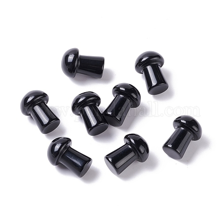 Натуральный обсидиан гуаша камень G-M380-A01-1