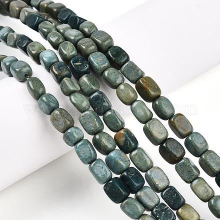 Нити бусин из натурального нефрита шушан G-N346-04A-03-1