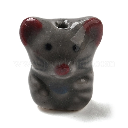 Фарфоровые бусины ручной работы PORC-Q003-01C-1