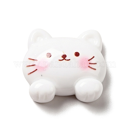 Красивые непрозрачные кабошоны из смолы X-RESI-B012-06B-1