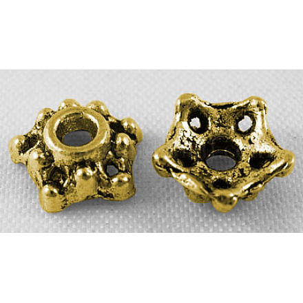 Тибетском стиле сплав шарик крышки&nbsp;LS-GLF0824Y-NF-1