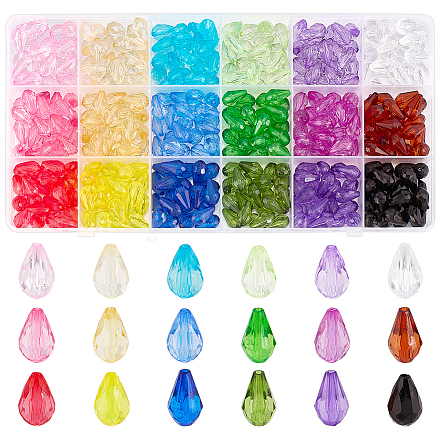 396шт 18 стиля акриловые бусины&nbsp;MACR-PH0002-03-1