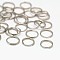 Tarnish Resistant Stainless Steel Split Rings, Double Loops Jump Rings, Stainless Steel, 8x0.6mm, about 7mm inner diameter, about 95pcs/10g
