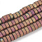 Electroplate Non-magnetic Synthetic Hematite Beads Strands, Matte Style, Donut, Rainbow Plated, 4x2mm, Hole: 2.5mm, about 200pcs/strand, 15.7 inch
