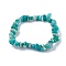Natural Amazonite Beads Stretch Bracelets, with Korean Elastic Crystal Thread, 2 inch~2-1/8 inch(5.2~5.3cm)