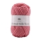 Polyester Yarn for Sweater Hat, for Knitting Crochet Supplies, Pale Violet Red, 2mm, about 94.05 Yards(86m)/Skein