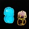 Mother's Day Girl's Back Silicone Pendant Molds, Keychain Pendant Molds for UV Resin, Epoxy Resin Jewelry Making, Human, 74.5x46x8.5mm, Hole: 3.9mm, Inner Diameter: 70x42.5mm