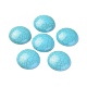 Синтетических бирюзовый кабошон TURQ-L031-035-1