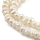 Бусы из натурального пресноводного жемчуга кеши PEAR-C003-35-4