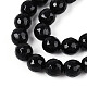 Нити бусин из натурального агата (окрашенного и нагретого) G-T139-8mm-88A-3