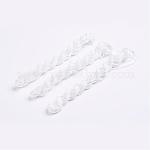 Нейлоновая нить, нейлоновая нить для плетения браслета, снег, 2 мм, около 13.12 ярда (12 м) / пачка, 10 расслоения / мешок, около 131.23 ярда (120 м) / мешок