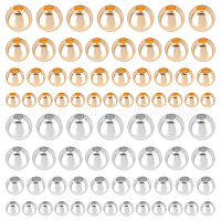 280шт 8 стильные латунные бусины&nbsp;KK-PH0004-74