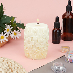 Колонна с круглыми силиконовыми формами для свечей своими руками DIY-WH0265-61