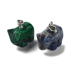 Природные и синтетические смешанные подвески драгоценных камней G-B068-02P