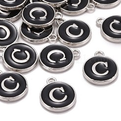 Подвески из покрытого платиной сплава ENAM-S118-02C-P