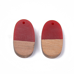 Подвески из смолы и ореха&nbsp;RESI-S358-17B