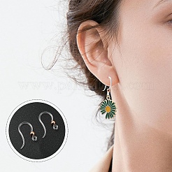 10 шт. прозрачные крючки для сережек из смолы&nbsp;FIND-YW0006-98G