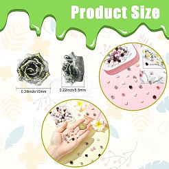 100шт пластиковые кабошоны&nbsp;KY-CJ0002-17