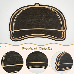 Шаблоны шляп мдф DIY-WH0622-321B