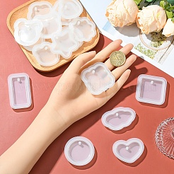 16шт diy кулон силиконовые Молды&nbsp;SIMO-YWC0001-03