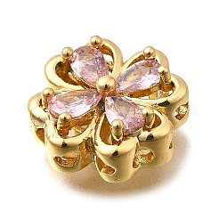 Многожильные звенья из латуни с паве из кубического циркония KK-F913-08G