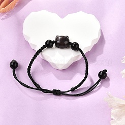 Браслеты из бисера с кошачьей головой и мозгами из смолы&nbsp;LS-BJEW-L701-02B