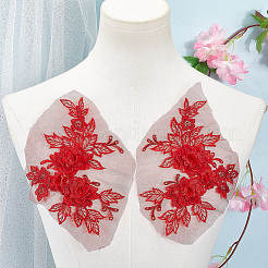 Аксессуары для костюмов с вышивкой из полиэстера и блесток&nbsp;FIND-WH20020-239B