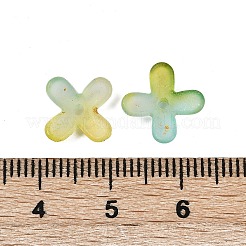 Акриловые колпачки для бусин с металлическим плетением&nbsp;OACR-G044-01E