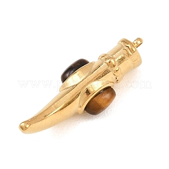 Природных тигровый глаз подвески&nbsp;STAS-H249-12G