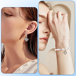 40шт 2 цвета подвески из сплава со стразами&nbsp;FIND-SC0020-26