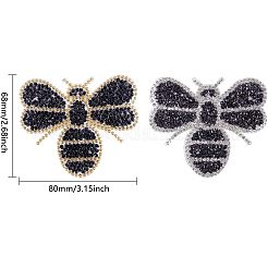 Стразы пришить/утюжить заплатки&nbsp;DIY-FG0001-38